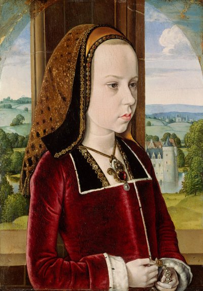 Portrait of Margaret of Austria, c.1490 by Master of Moulins